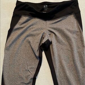 Champion Black and Gray yoga/exercise pants